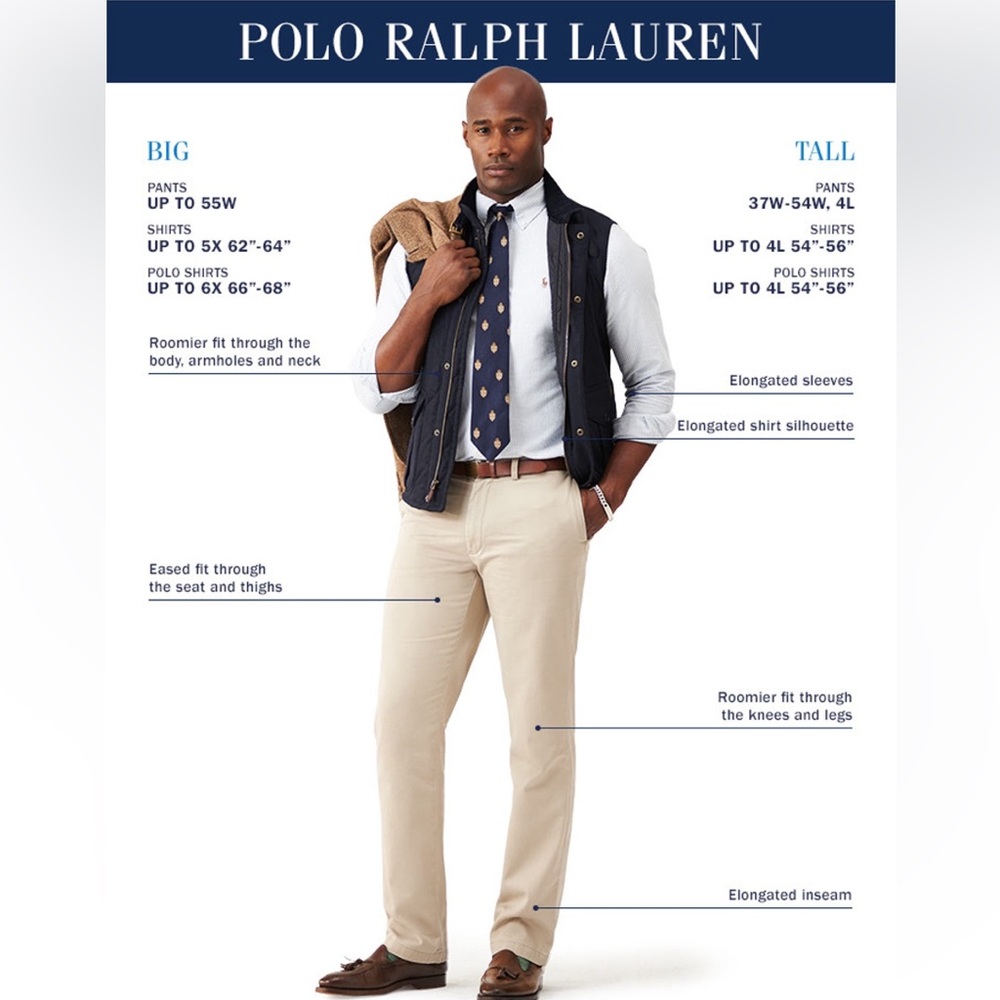 Polo Ralph Lauren Big & Tall Logo Jersey T-Shirt Blue 3XB - Picture 10 of 10